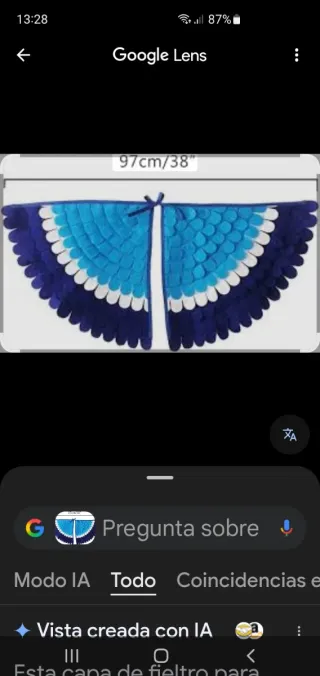 Alas de pájaro para disfraz