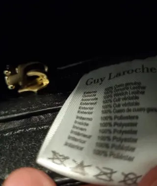 Bolso bandolera Guy Laroche negro