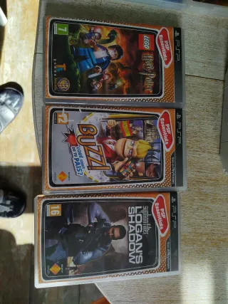 Console PSP Bianca + 6 Giochi