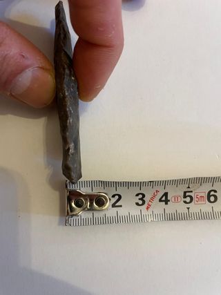 Set 3 Punte di Freccia Artigianali in Selce