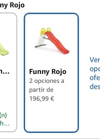 Tobogán infantil Smoby Funny II