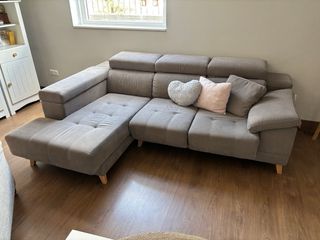 Sofá modular gris