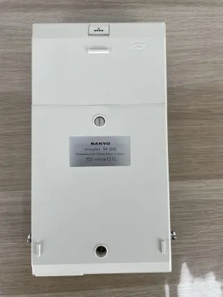 Registratore Sanyo M-26 Cassette Tape Recorder