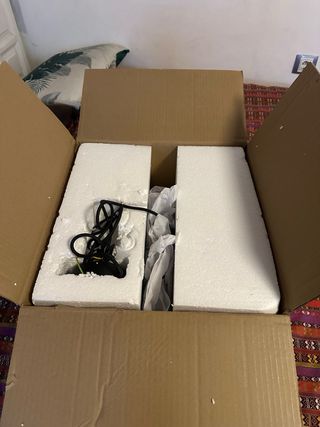 Lámpara colgante Sklum negra