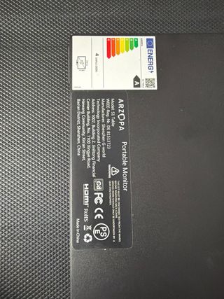 Monitor Portátil Arzopa