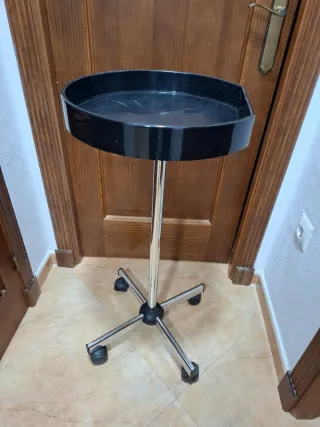 Lote maletín, secador casco,carro y silla de peluq