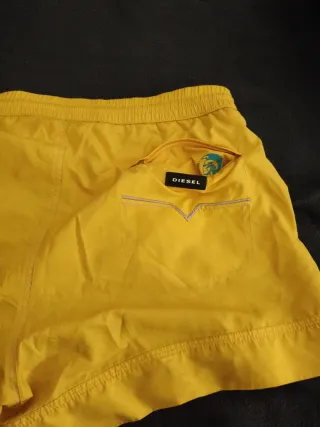 Bañador Diesel Hombre Amarillo