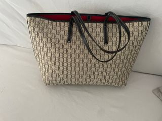 Bolso Tote Carolina Herrera CH Logo Beige