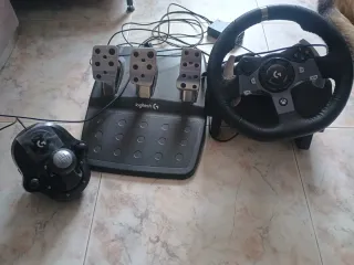 Volante Logitech G920 + Pedales + Palanca
