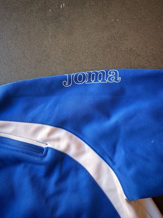 Sudadera Joma Azul y Blanca Talla XS