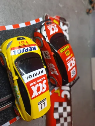 4 Coches Scalextric Compact 1/43