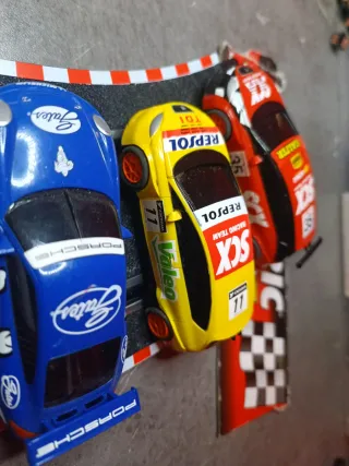 4 Coches Scalextric Compact 1/43