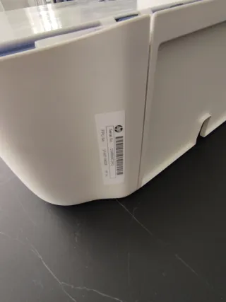 Impresora HP Blanca y Azul