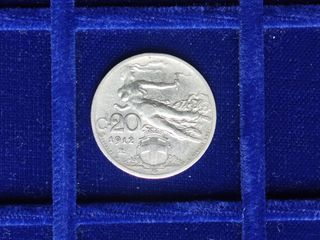 Set 5 Monete Italia 1912 1924 e altre