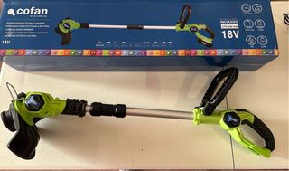 Desbrozadora Eléctrica Cofan + 20 v Batería extra