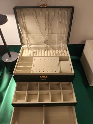 Portagioie grande verde