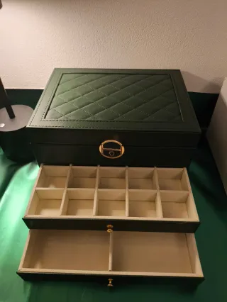 Portagioie grande verde