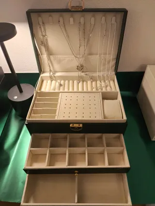 Portagioie grande verde