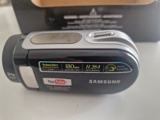 Videocámara Samsung H.264 34x con Caja