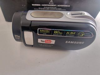 Videocámara Samsung H.264 34x con Caja