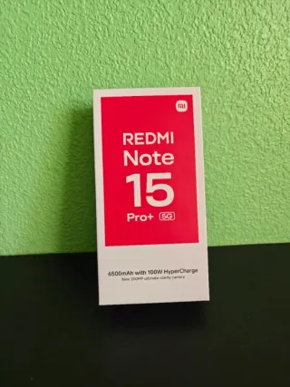 Xiaomi Redmi Note 15 Pro+ 5G 256/8. Nuevo+Factura