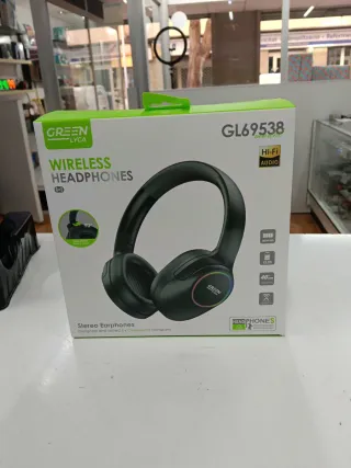 Cascos Bluetooth Green Lyca GL69538 Hi-Fi