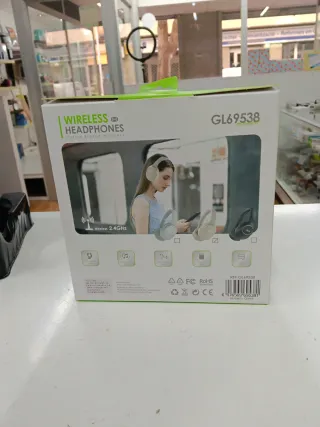 Cascos Bluetooth Green Lyca GL69538 Hi-Fi