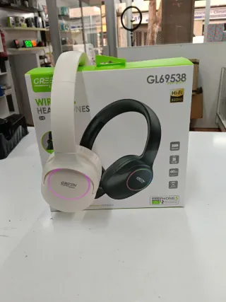 Cascos Bluetooth Green Lyca GL69538 Hi-Fi
