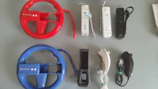 Lote Consola Wii + Juegos y Accesorios
