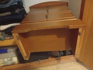 Mesitas de noche de madera