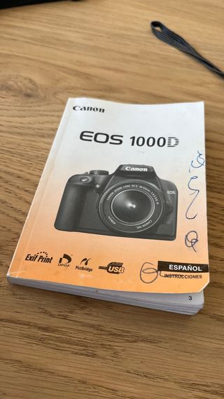 Cámara Canon EOS 1000D