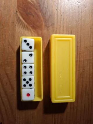 Truco de magia con dados