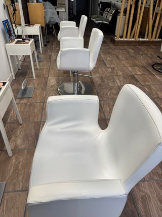 2 lavacabezas y 3 sillones peluquería