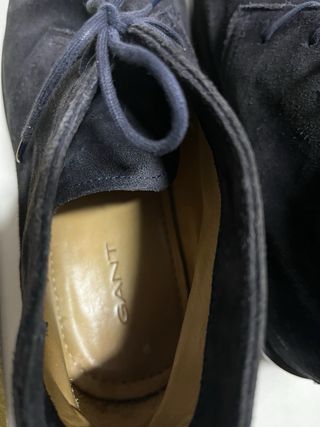 GANT Scarpe Blu Camoscio