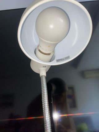 Lámpara de mesa IKEA Blanca