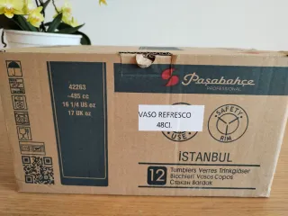 24 Vasos Pepsi Cristal Nuevos