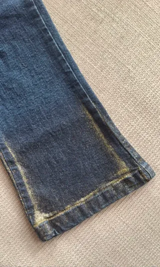 Jeans Benetton bambina 82 cm.