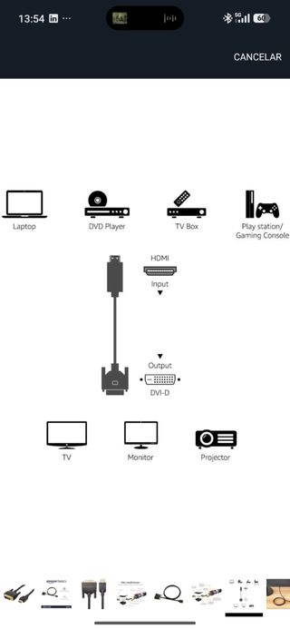 Cable HDMI a DVI Amazon Basics
