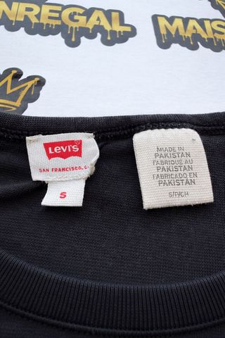 Camiseta Levi's Negra Logo Pequeño