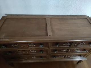 Muebles clásicos de madera