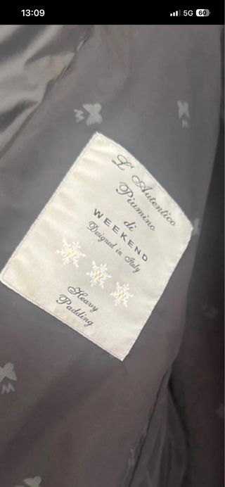 Plumas Max Mara Negro