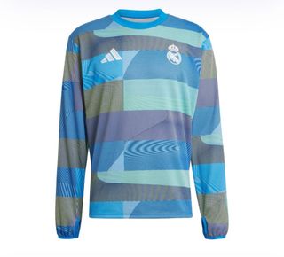 Sudadera Calentamiento Real Madrid 25/26 Adidas Ta