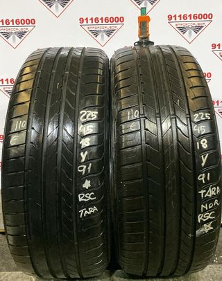 **225 45 18 Y GOODYEAR RUEDA AL 90% VIDA UTIL