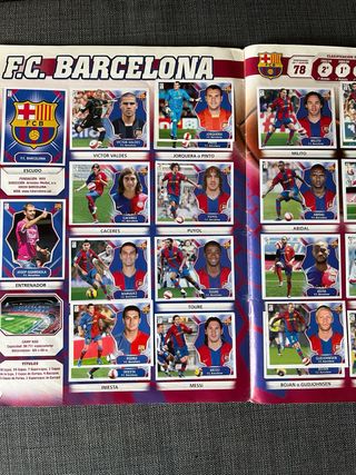 Colección Cromos Liga BBVA 08/09