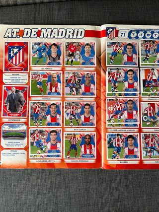 Colección Cromos Liga BBVA 08/09