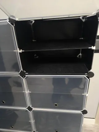 Zapatero modular organizador 8 cubos