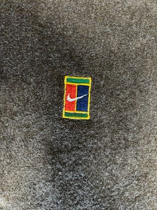 Nike forro polar Quarter Zip Vintage Gris Oscuro