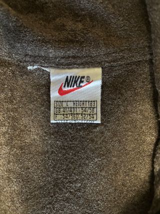 Nike forro polar Quarter Zip Vintage Gris Oscuro