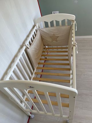 Cuna bebé Toral blanca