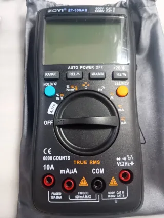 Multímetro Digital Bluetooth ZOYI ZT-300AB